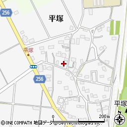 埼玉県川越市平塚周辺の地図