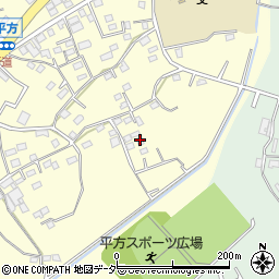 埼玉県上尾市平方1373-7周辺の地図