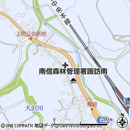長野県茅野市金沢2466周辺の地図