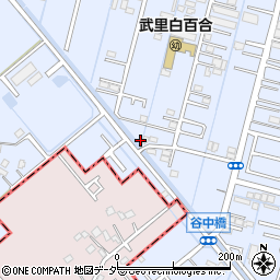 埼玉県春日部市大場237周辺の地図
