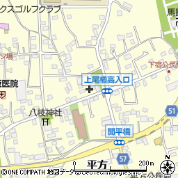 埼玉県上尾市平方2658周辺の地図