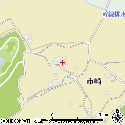 茨城県稲敷市市崎1150周辺の地図