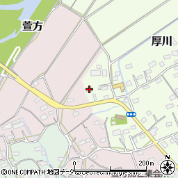 埼玉県坂戸市厚川142周辺の地図