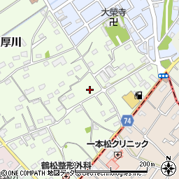 埼玉県坂戸市厚川93-4周辺の地図