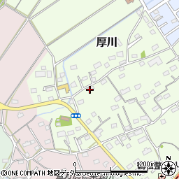 埼玉県坂戸市厚川166周辺の地図