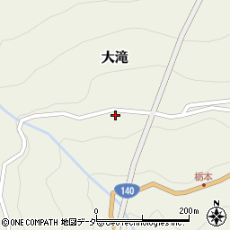 埼玉県秩父市大滝1768周辺の地図