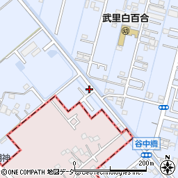 埼玉県春日部市大場263周辺の地図