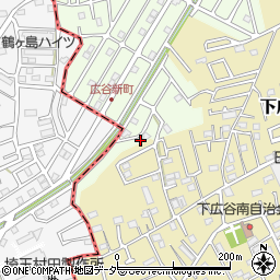埼玉県川越市広谷新町1-16周辺の地図