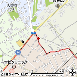 埼玉県坂戸市浅羽1409周辺の地図