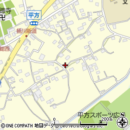 埼玉県上尾市平方1290周辺の地図