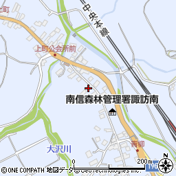 長野県茅野市金沢2134周辺の地図