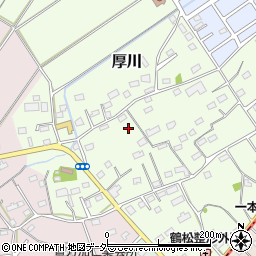 埼玉県坂戸市厚川160周辺の地図