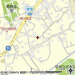 埼玉県上尾市平方1150周辺の地図