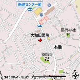 大和田耳鼻咽喉科医院周辺の地図
