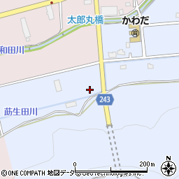 領家河和田線周辺の地図