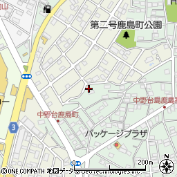 千葉県野田市中野台912-38周辺の地図