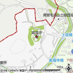 高福寺周辺の地図