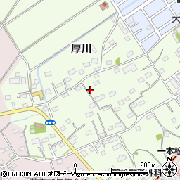 埼玉県坂戸市厚川105-5周辺の地図