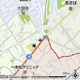 埼玉県坂戸市厚川63-7周辺の地図