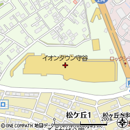 うさちゃんクリーニングロックシティ守谷店周辺の地図