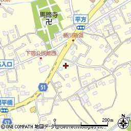埼玉県上尾市平方1010-4周辺の地図