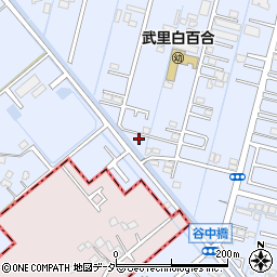 埼玉県春日部市大場234周辺の地図
