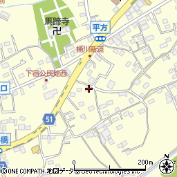 埼玉県上尾市平方1008周辺の地図
