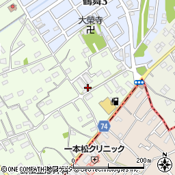 埼玉県坂戸市厚川89-7周辺の地図