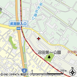 読売センター　新武里周辺の地図