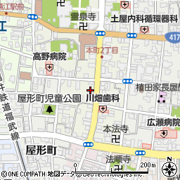 時計メガネ寺岡周辺の地図