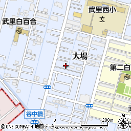埼玉県春日部市大場768周辺の地図