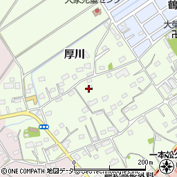 埼玉県坂戸市厚川104-7周辺の地図