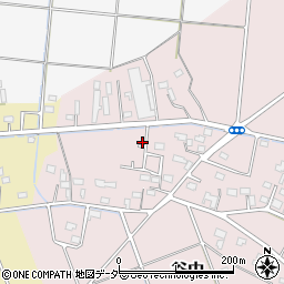 埼玉県川越市谷中106-13周辺の地図