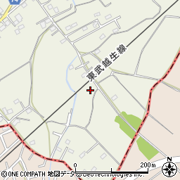埼玉県坂戸市浅羽1317周辺の地図