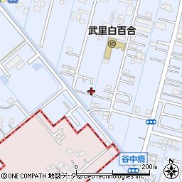 埼玉県春日部市大場233周辺の地図