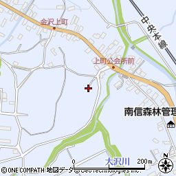 長野県茅野市金沢1528周辺の地図