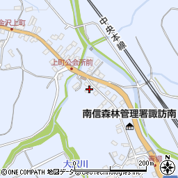 長野県茅野市金沢2139周辺の地図