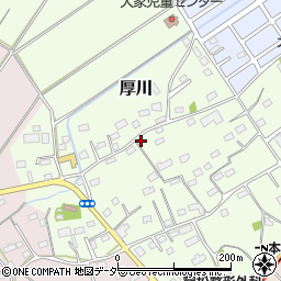 埼玉県坂戸市厚川150周辺の地図