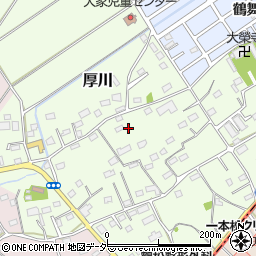 埼玉県坂戸市厚川104-1周辺の地図