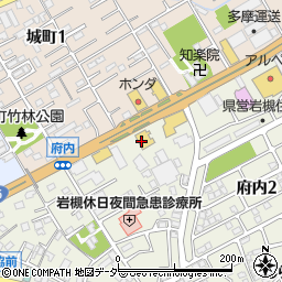 東日本三菱自動車販売（株）岩槻大橋店周辺の地図