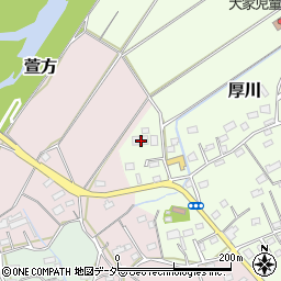 埼玉県坂戸市厚川143周辺の地図