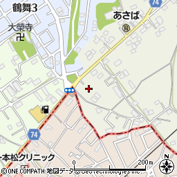 埼玉県坂戸市浅羽1413周辺の地図