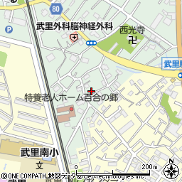埼玉県春日部市大畑394周辺の地図