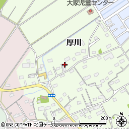 埼玉県坂戸市厚川172-1周辺の地図