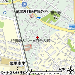 埼玉県春日部市大畑393周辺の地図