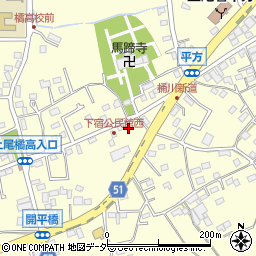 埼玉県上尾市平方1004周辺の地図