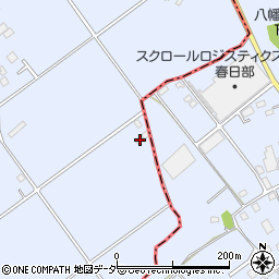 埼玉県春日部市赤沼973周辺の地図