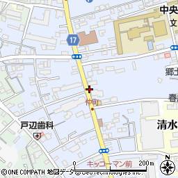 リパーク東京ベイ信用金庫野田支店駐車場周辺の地図
