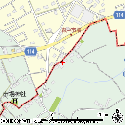 埼玉県坂戸市森戸1405周辺の地図