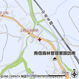 長野県茅野市金沢2455周辺の地図